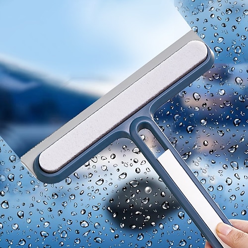 1pc Multi Purpose Glass Cleaning Brush With Handle Magic Window Cleaning  Brush Squeegee For Window Glass Shower Door Boat And Car Windshield Heavy  Duty Window Scrubber, Free Shipping, Free Returns
