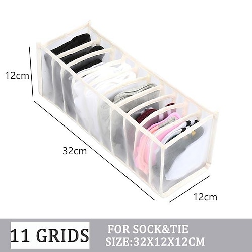 1pc Wardrobe Clothes Organizer, Visible Foldable Closet Organizers