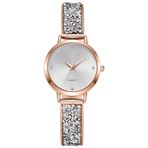 

Relógio feminino simples casual pulseira pulseira relógio para mulheres moda relógio de diamante relógio de pulso analógico pulseira presente montre femme