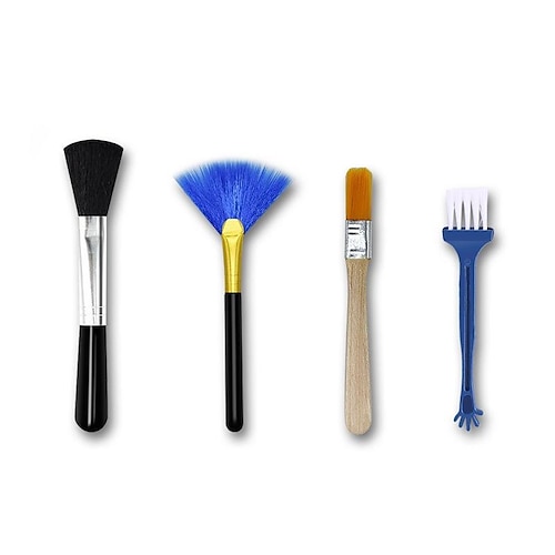 Soft Brush Computer Keyboard Fan Cleaning Brush Dust Cleaning Tool