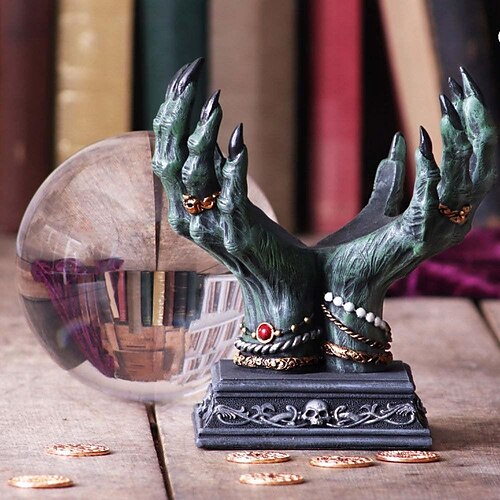 

halloween la tombe boule de cristal ornements de stockage de bureau