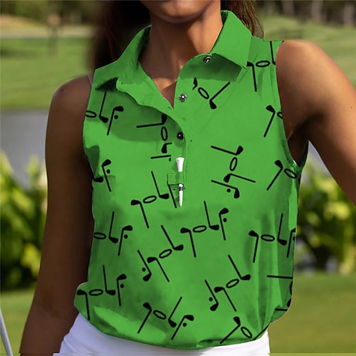 

Hombre Mujer Camisas de polo Polo a juego Camiseta de golf Transpirable Secado rápido Dispersor de humedad Manga Corta Ropa de golf ropa de golf Ajuste regular Impreso Verano Tenis Golf pepinillo