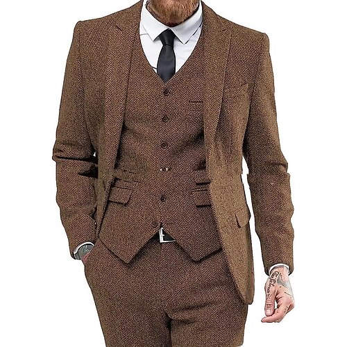 

Costume Homme Mariage Ensemble de 3 pièces Rouge Bordeaux Marine foncé Bleu Roi Couleur Pleine Coupe Sur-Mesure Droit deux boutons 2023