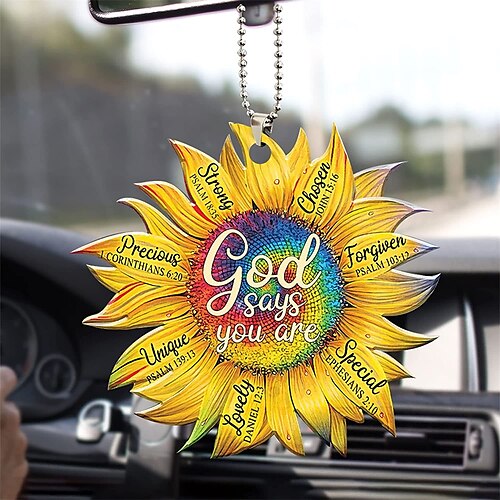 

1 PCS Car Rear View Mirror Hanging Accessories Fashion New Design Suspension Type Small and Exquisite for Women for Men