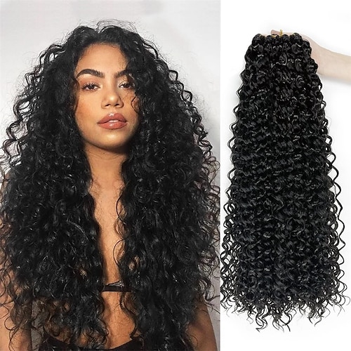8 Packs Curly Crochet Hair GoGo Curl Crochet hair for Black Women