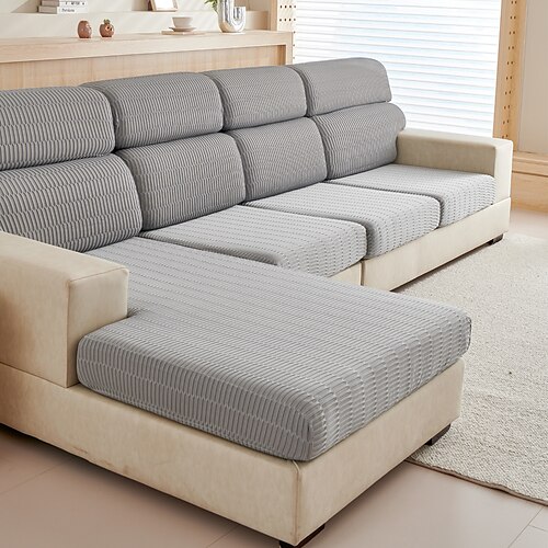 

Stretch Couch Covers Sofa Seat Cushion Cover For Dogs Pet, Sectional Sofa Slipcover For Love Seat,L Shaped,3 Seater,Arm Chair, Washable Couch Durable Protector