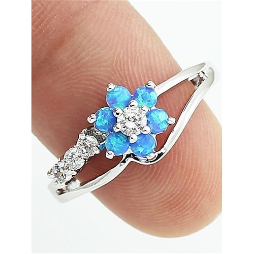 

Damen Ringe Elegant Outdoor Blumen Ring