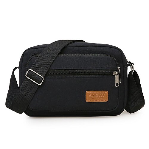 Large Capacity Men Shoulder Bag Canvas Men Messenger Bag Satchel Bag