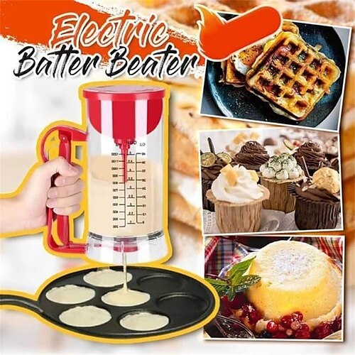 Batter Dispenser Cupcake Pancake Batter Dispenser Batter Mixer and