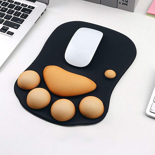 Tappetino Mouse Ergonomico Con Supporto In Gel – Antiscivolo, Comodo, Per Ufficio E Gaming