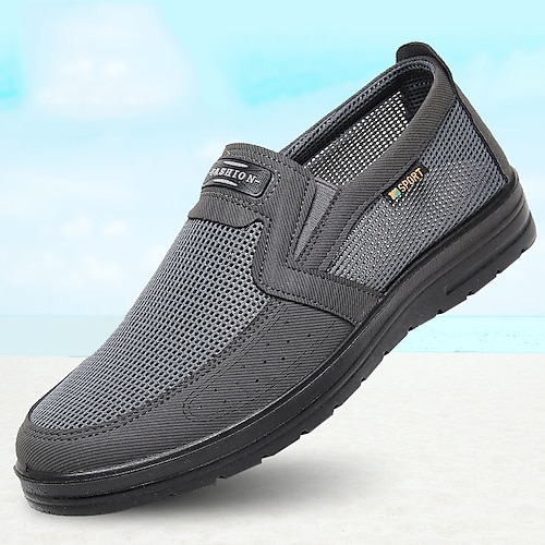 

Homme Mocassins et Slip On Chaussures décontractées pour hommes Mocassins Penny Mocassins en tissu Rétro Vintage Décontractées Extérieur du quotidien Marche Tissu Respirable Confortable Antidérapantes