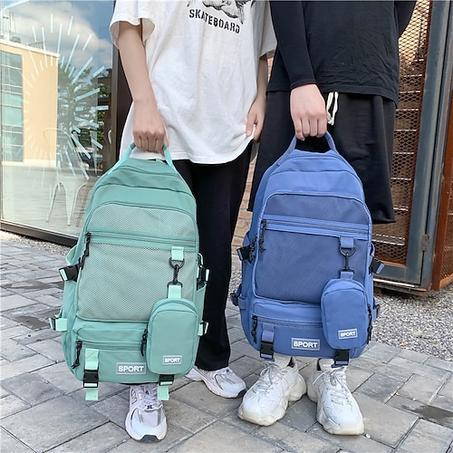 

Schulrucksack Bookbag Schulranzen Einheitliche Farbe für Mädchen Hohe Kapazität Oxford Stoff Schulranzen Rucksack Schulranzen 11.027.0817.71 Zoll