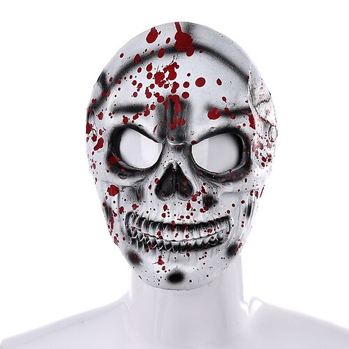 

Horror Mask Halloween Day Of The Dead Scary Props 3DPU Foaming Blood Skull Mask Horror Halloween Mask Devil Horror Mask Role Play Props Party Mask Halloween Mask Fashion Accessory