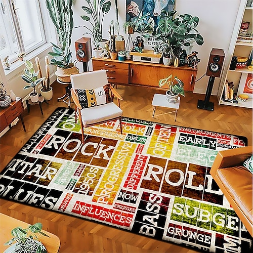 

Alfombrillas para el suelo, alfombras con letras en rollo, alfombras para sala de estar, alfombrilla antideslizante para puerta