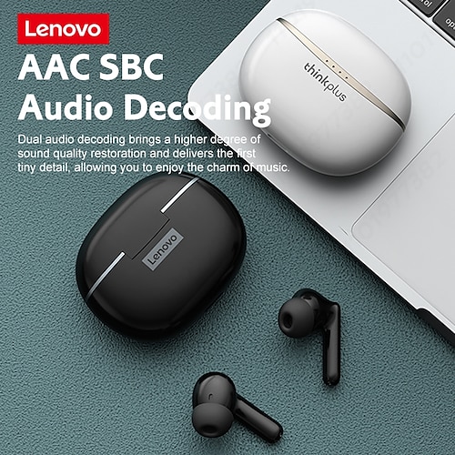 

Auriculares anc lenovo xt98 bluetooth v5.2 auriculares inalámbricos verdaderos cancelación activa de ruido 28db auriculares deportivos con micrófono llamada enc