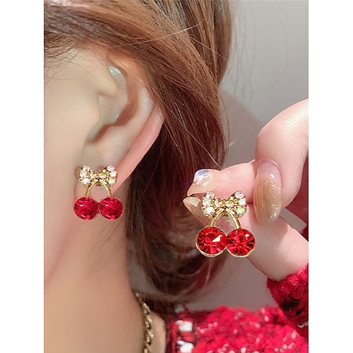 

Femme Boucles d'oreille Mode Extérieur Fruit Boucle d'oreille