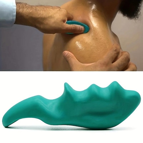 

mini masseur de pouce vert, fabrication délicate et durable pour un massage à petite échelle de tout le corps