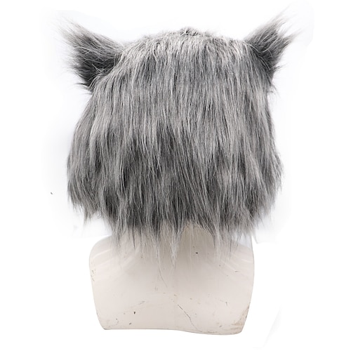  Miecz Maska Zainspirowany przez Świnka Inosuke Hashibira Anime Akcesoria Cosplay Poliester Męskie Damskie Kostiumy halloweenowe