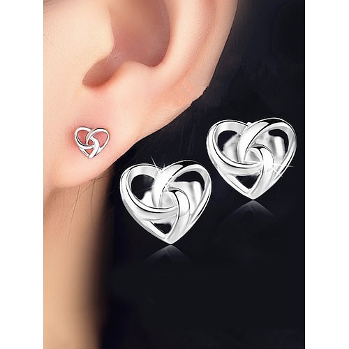 

Femme Boucles d'oreille Mode Extérieur Cœur Boucle d'oreille