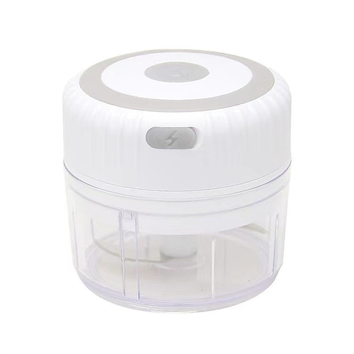 Plastic White Electric Garlic Chopper, For Home And Kitchen