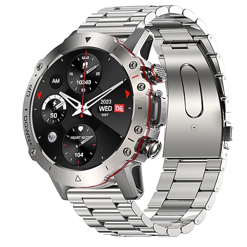 

lemfo elf3 montre intelligente 1,39 pouces smartwatch fitness montre de course bluetooth podomètre rappel d'appel traqueur d'activité compatible avec android ios femmes hommes appels mains libres