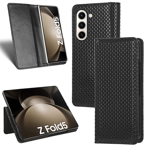 for Samsung Galaxy Z Fold 5 Case, Galaxy Z Fold 5 Wallet Case PU