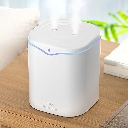 Bedroom Humidifier, 2 Liter Cool Mist Humidifier For Bedroom, USB Portable  Desktop Humidifier, Silent Ultrasonic Humidifier With 2 Spray Modes And 7  Color Lights, Suitable For Travel And Home 2023 - US $14.99