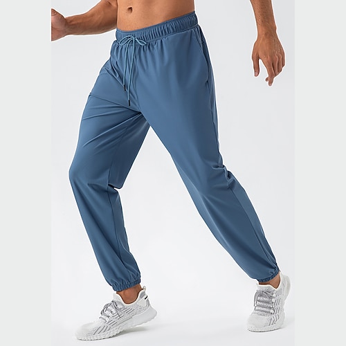 

Homme Pantalon de golf vêtements de golf Respirable Séchage rapide Evacuation de l'humidité Vêtements de golf Bas Cordon Poches latérales Couleur unie Eté Printemps Tennis Le golf Pickleball