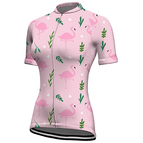 

21Grams Mulheres Camisa para Ciclismo Manga Curta Moto Blusas com 3 bolsos traseiros Ciclismo de Montanha Ciclismo de Estrada Respirável Secagem Rápida Pavio Humido Tiras Refletoras Violeta Roxo