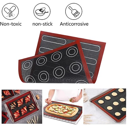 Perforated Silicone Baking Mat Non-Stick Baking Oven Sheet Liner