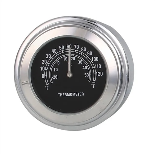 Motorrad Lenker Thermometer, 22-25mm wasserdichte Motorrad Lenker