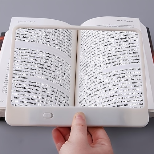 

With LED Lights The Elderly Read Books And Newspapers Magnifying Glass To Watch Mobile Phone Magnifying Glass Electronic Amplifier Large Lens, Back to School Gift