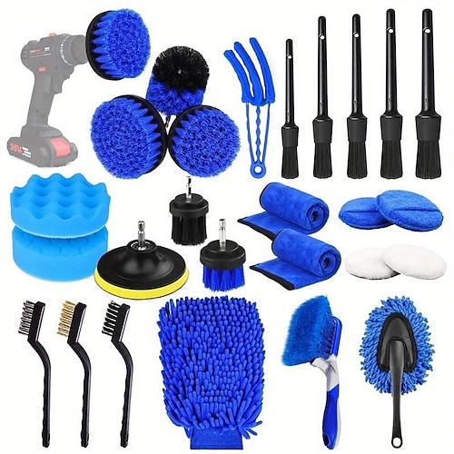 Car Wheel Brush T Type Tire Brush Anti-Skid Rim Cleaner Brush Car Wash Kit  Tire Cleaning Tool Car Exterior Care Easy Use Durable - AliExpress