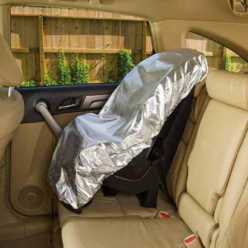 

Starfire 80x108cm siège auto siège bébé pare-soleil protecteur pour enfants enfants film d'aluminium parasol uv protecteur poussière isolation couverture
