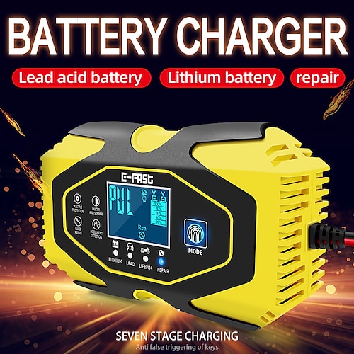 

Car Battery Charger Motorcycle Lithium Lead-acid 12V24V Battery Charger