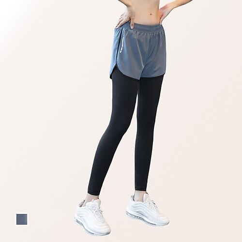 Women's Compression Pants Running Shorts With Tights Drawstring Side  Pockets Base Layer Athletic Athleisure Winter Spandex Tummy Control Butt  Lift Breathable Fitness Gym Workout Running Sportswear 2024 - $22.99