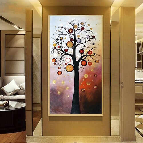 

Mintura fait à la main riche arbre peintures à l'huile sur toile mur art décoration moderne abstrait image pour la décoration intérieure roulé sans cadre non étiré peinture