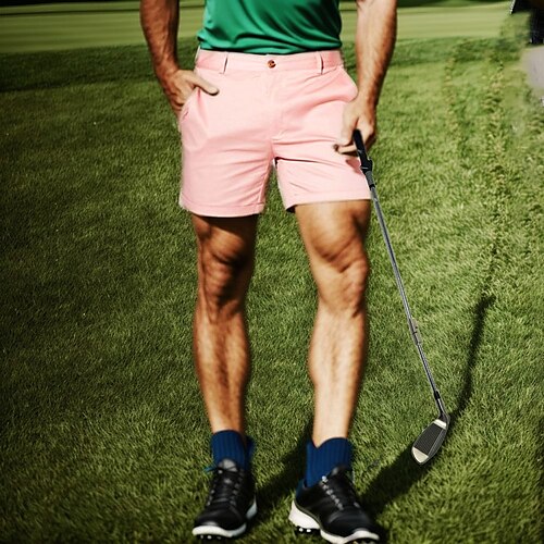 

Homens Shorts de tênis Bermudas de Golfe Respirável Secagem Rápida Pavio Humido Vestuário de golfe Roupas de golfe Bolsos laterais Côr Sólida Verão Primavera Tênis Golfe Pickleball