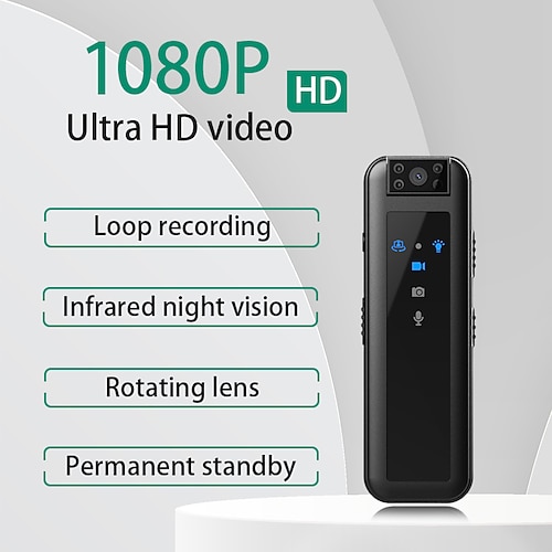 

Caméra IP 1080P HD Mini Avec Fil Détection de présence Vision nocturne Intérieur Appartement Soutien