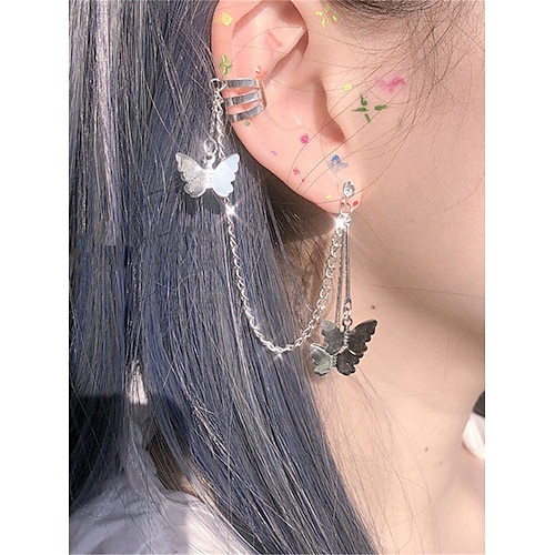 

Femme Boucles d'oreille Mode Extérieur Papillon Boucle d'oreille