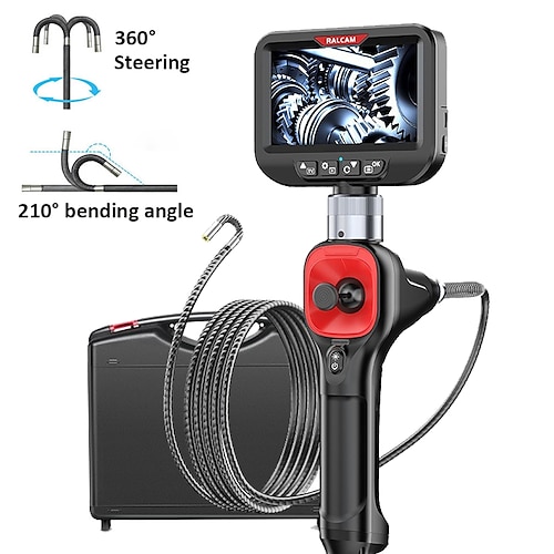 

Endoscope numérique de caméra d'endoscope industriel avec 1080P (1920×1080) 0 pouce Caméra d'inspection 1.0m (3ft) 2 mp Portable Enregistrement d'images et fonction vidéo Lampe LED Imperméable