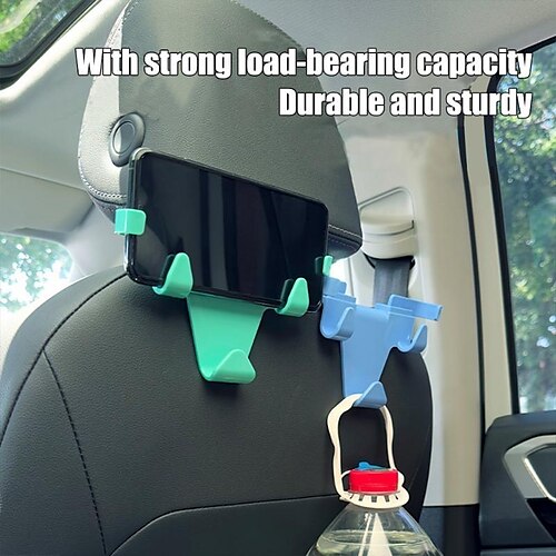 2 stücke Auto Rücksitz Haken Multifunktions-Rücksitz Kopfstütze