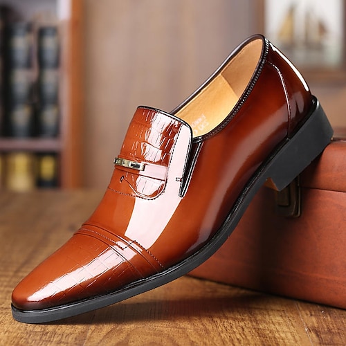 

Homme Mocassins et Slip On Chaussures formelles Grandes Tailles Mocassins en cuir Entreprise Décontractées Mariage du quotidien Bureau et carrière Marche Faux Cuir Respirable Confortable