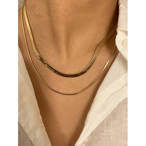 

Mujer Collares Moda Exterior Geometría Collares