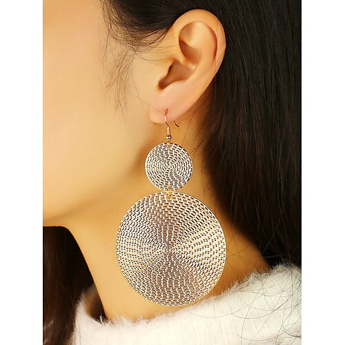 

Femme Boucles d'oreille Mode Extérieur Géométrie Boucle d'oreille