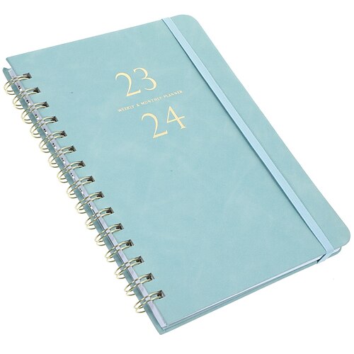 Schedule Planner Accessories Planner Organizer Notebook Planning 2023  Office Accessory Spiral Academic, Back to School Gift 2023 - $7.99