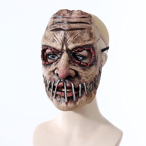 

Zombie Mask Scary Costume Men's Cosplay Halloween Halloween Halloween Easy Halloween Costumes