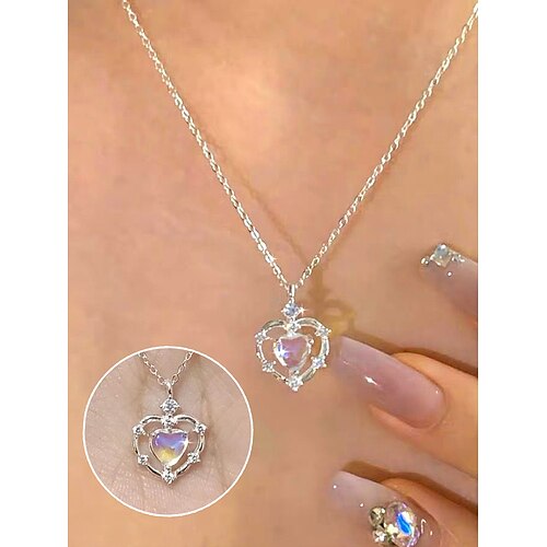 

Women's necklace Fashion Outdoor Heart Necklaces