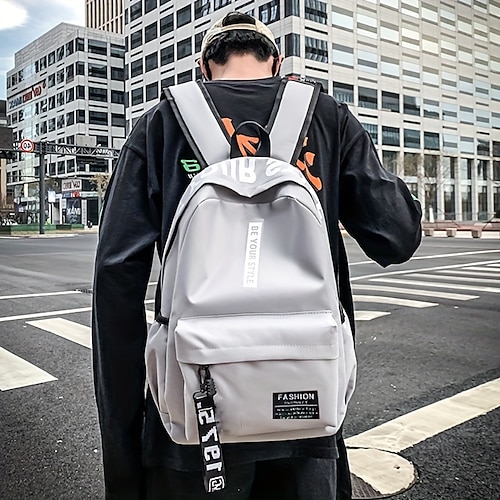 QualitChoice Waterproof Shoulder Bag Large Capacity Backpacks with Side  Pockets Umbrella Wallet Student Bookbag for Outdoor School Office Black  Black