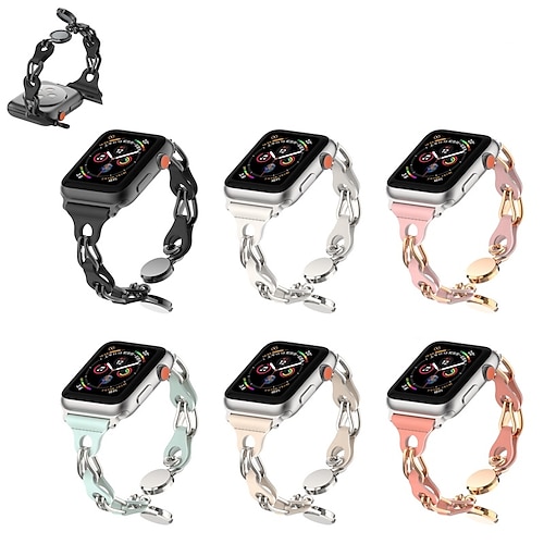 

Lederband Kompatibel mit Apple Watch Armband 38mm 40mm 41mm 42mm 44mm 45mm 49mm Verstellbar Echtes Leder Ersatzarmband für iwatch Series Ultra 8 7 SE 6 5 4 3 2 1